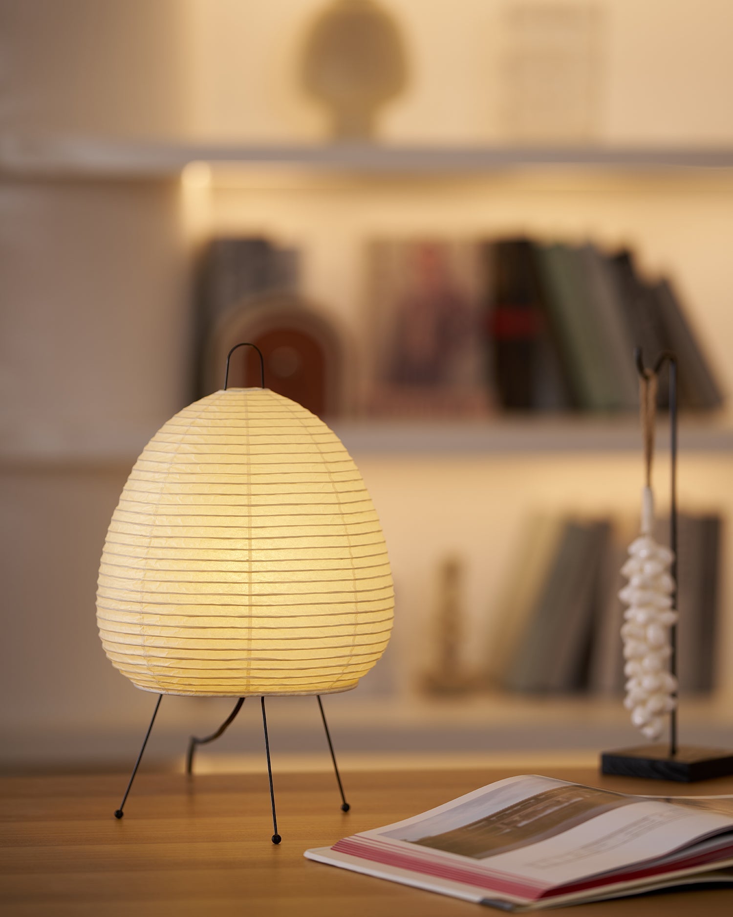 Tranquilux Paper Japanese-Inspired Table Lamp - Letslighting