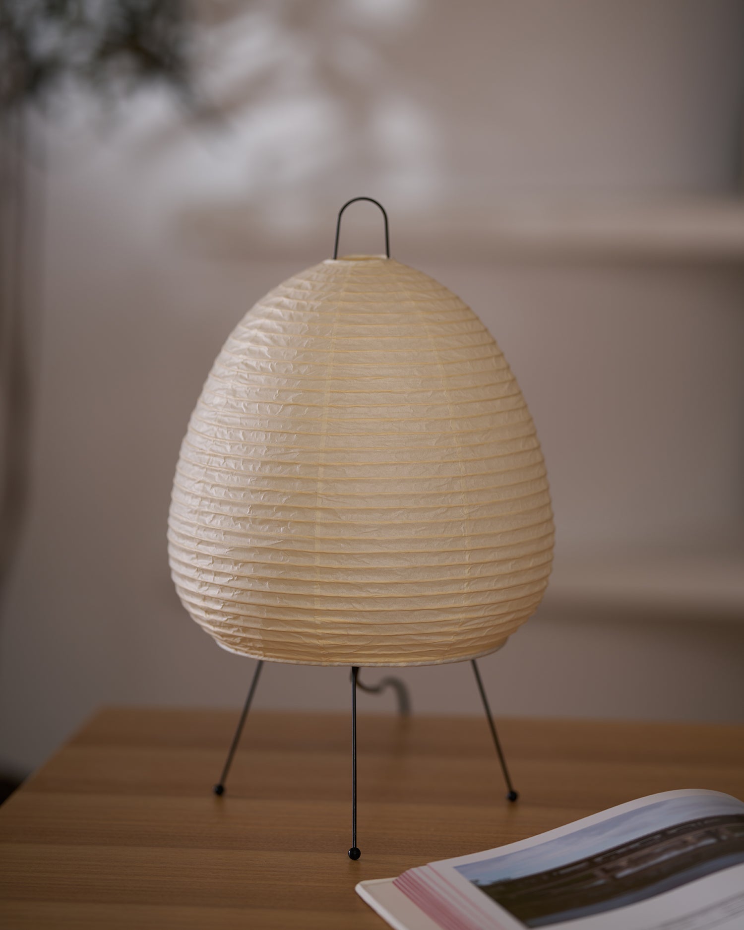 Tranquilux Paper Japanese-Inspired Table Lamp - Letslighting