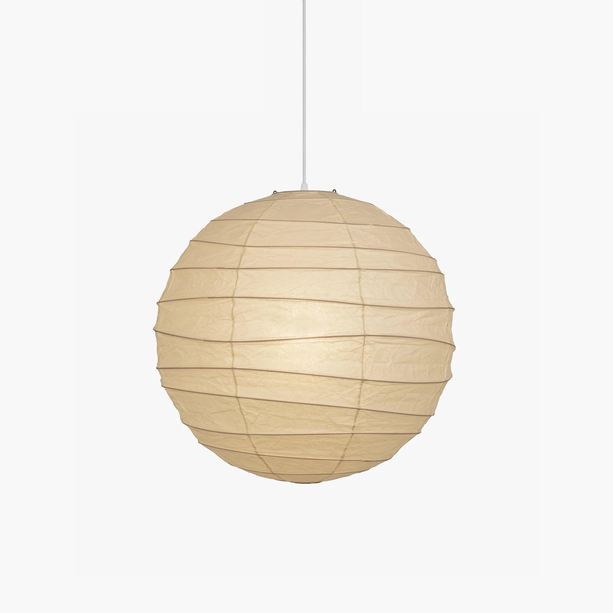 Ritta Japanese Paper Globe Pendant Light