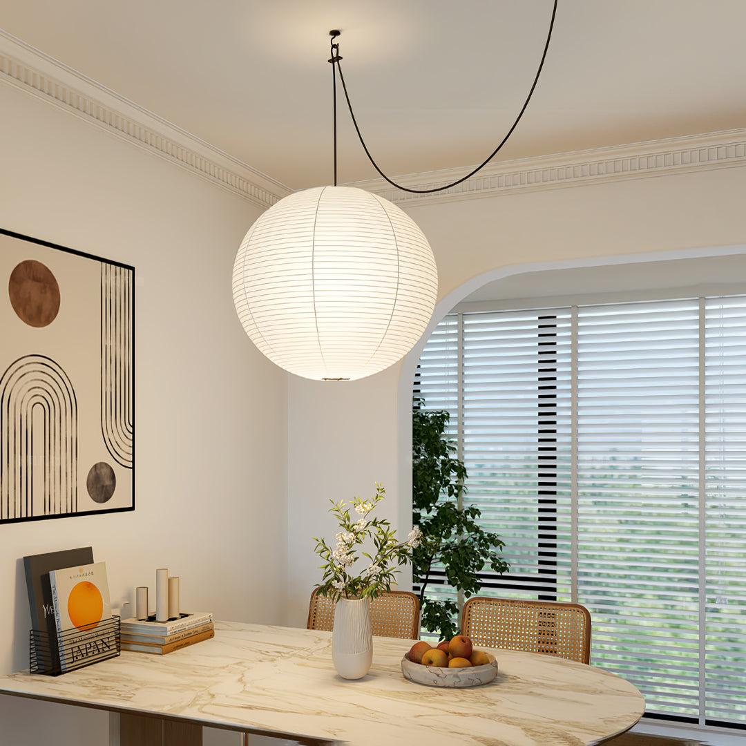 Pileo Japanese Paper Lantern Pendant Lamp - Letslighting