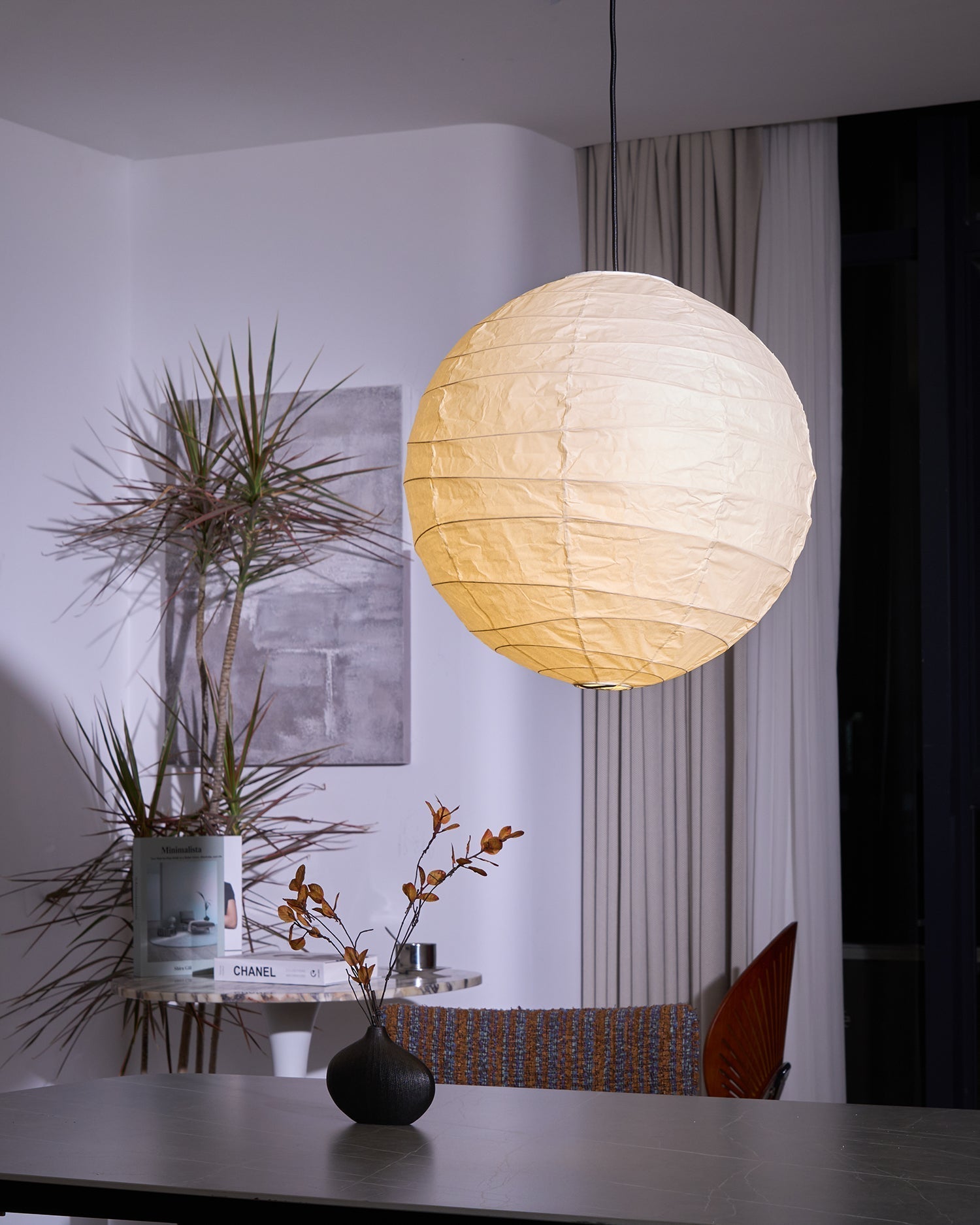 Lioricen Paper Vintage Pendant Lamp - Letslighting