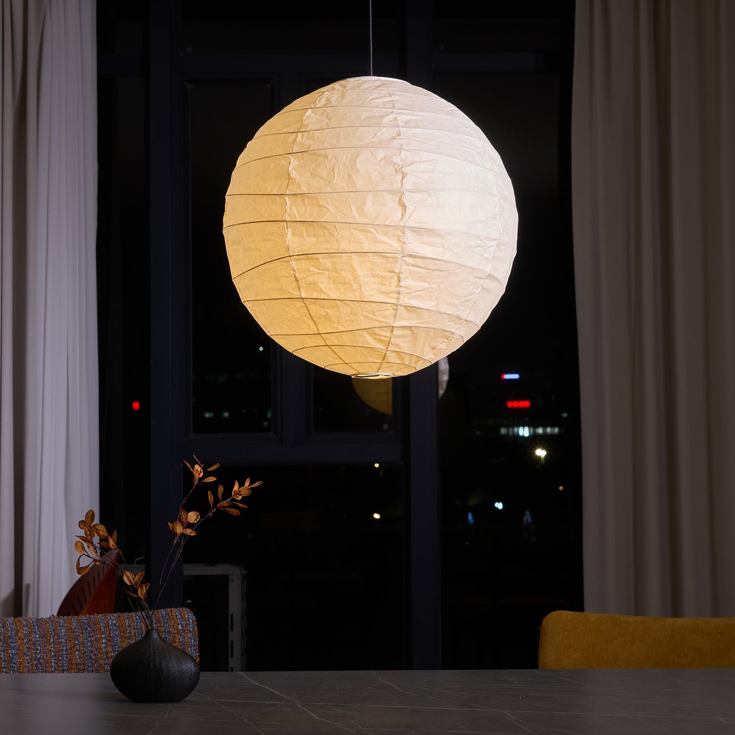 Lioricen Paper Vintage Pendant Lamp - Letslighting