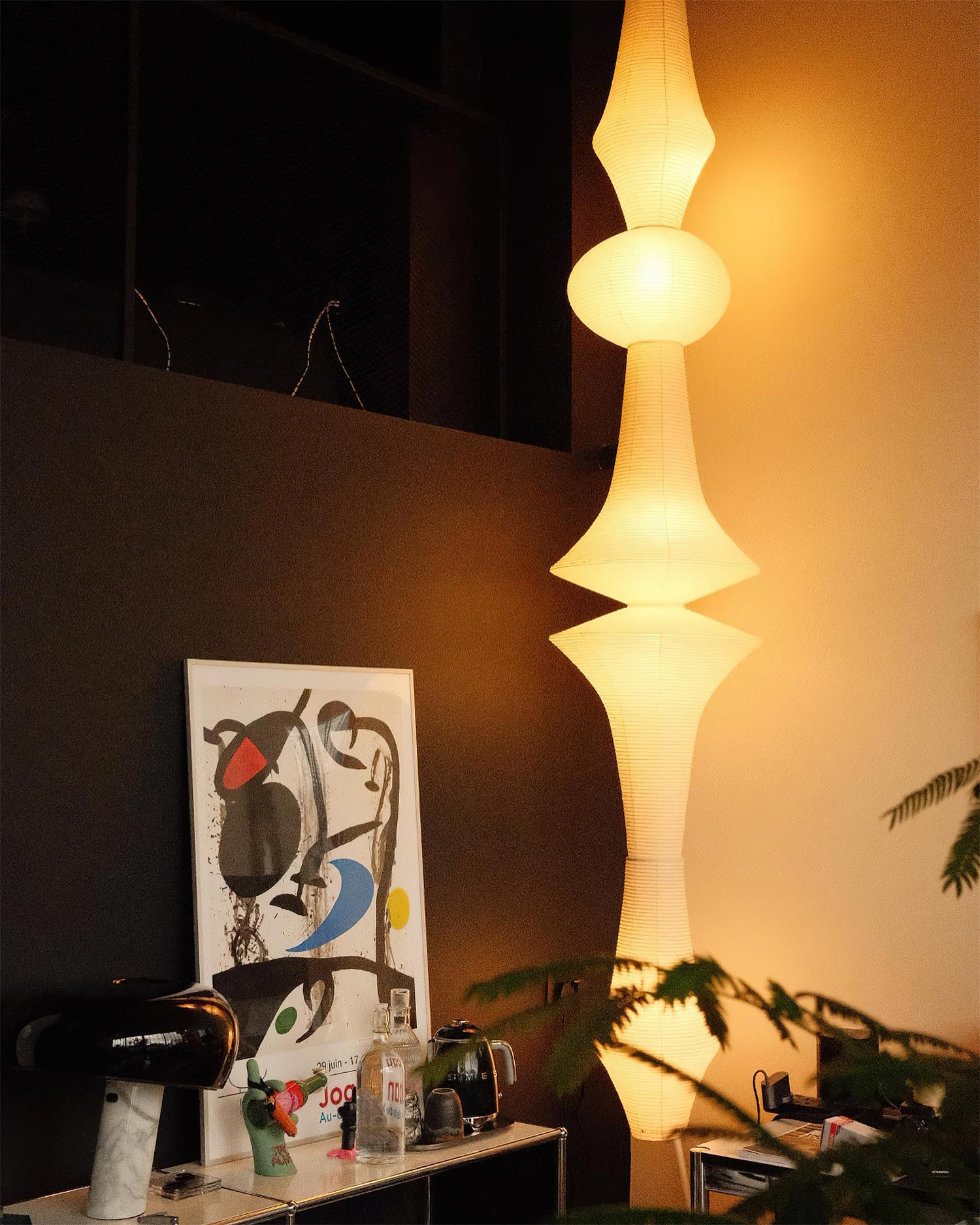 Zyora Sculptural Paper Pendant Lamp - Letslighting