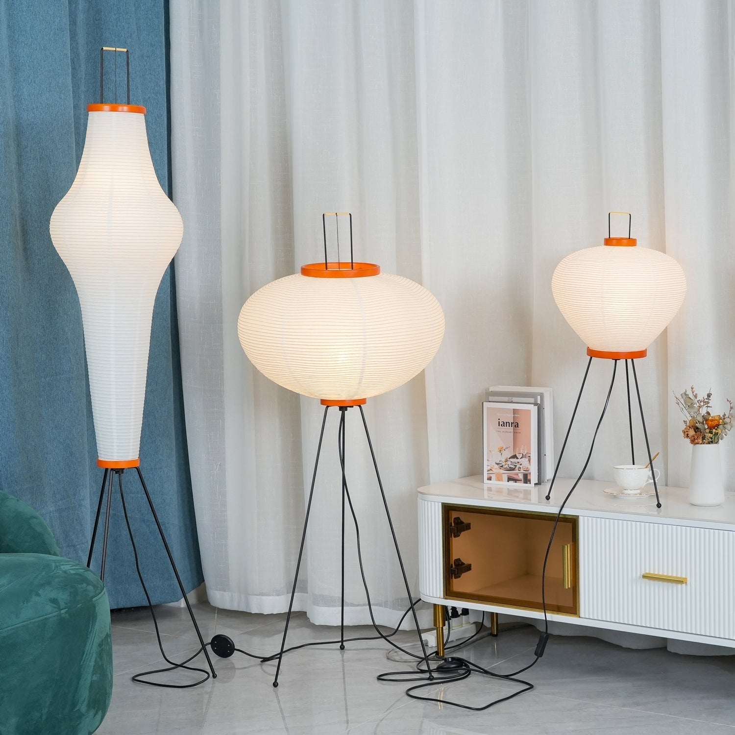 Krelix Paper Scandinavian Floor Lamp - Letslighting