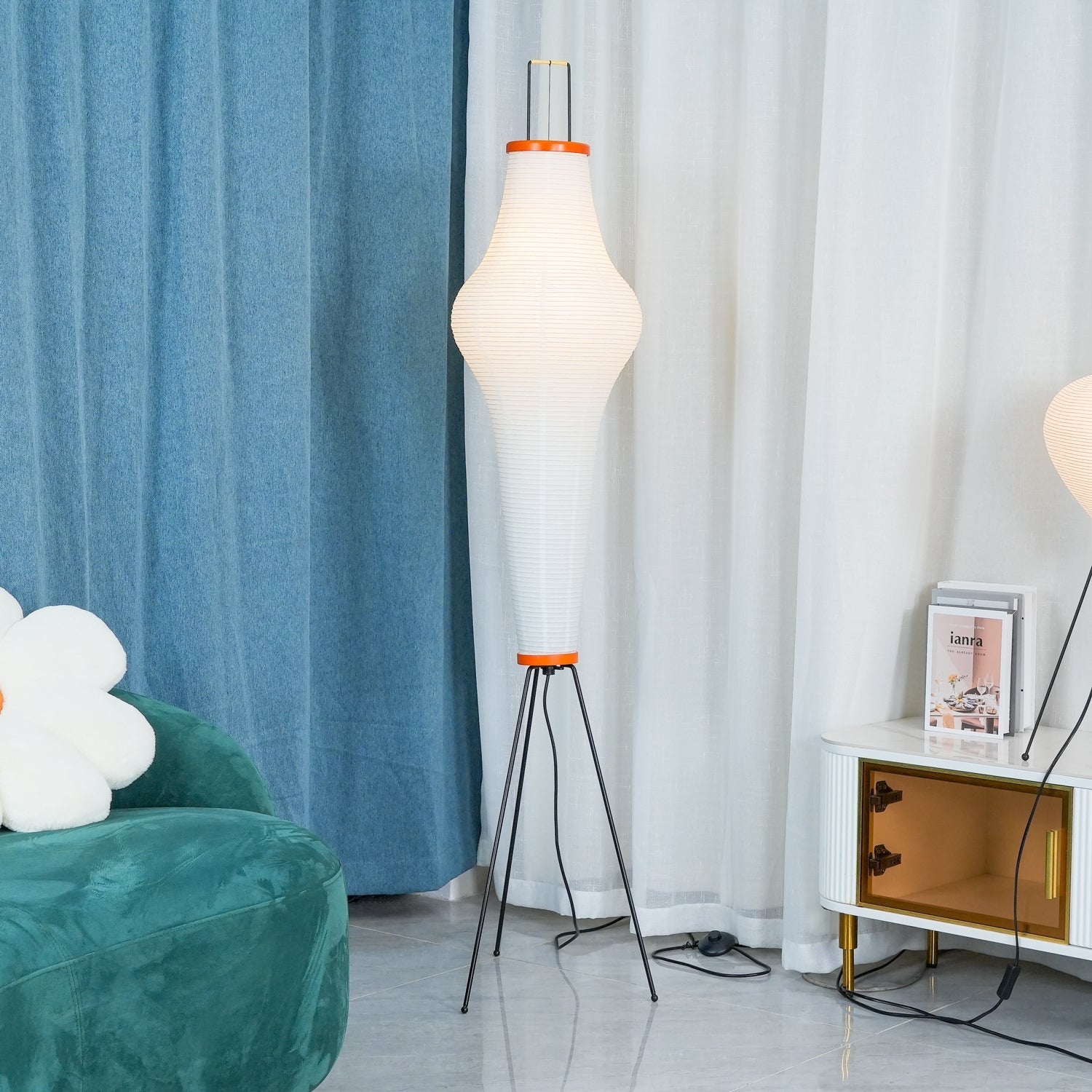 Krelix Paper Scandinavian Floor Lamp - Letslighting