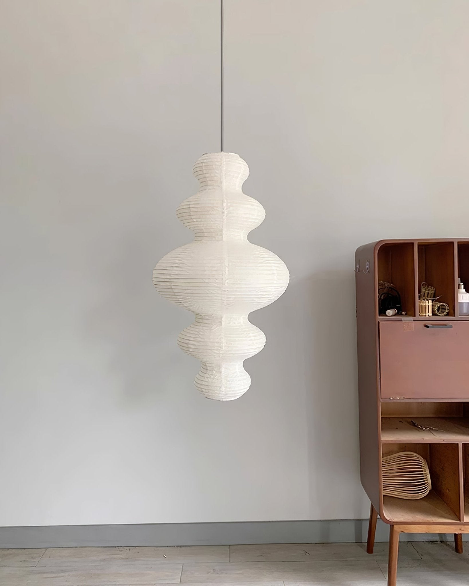 Lythaaris Natural Art Bamboo Swag Pendant Lamp - Letslighting