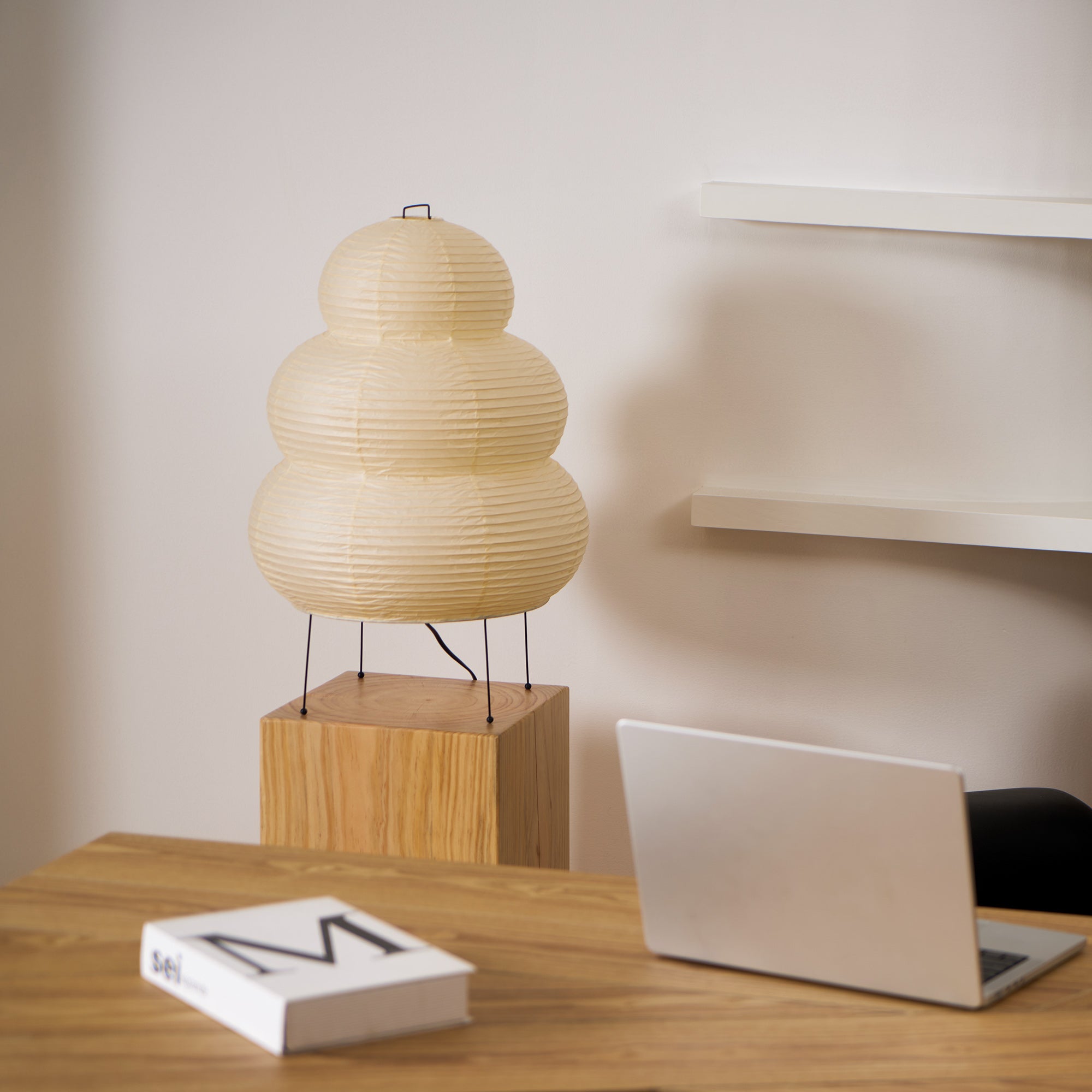 Tranquilux Paper Japanese-Inspired Table Lamp - Letslighting