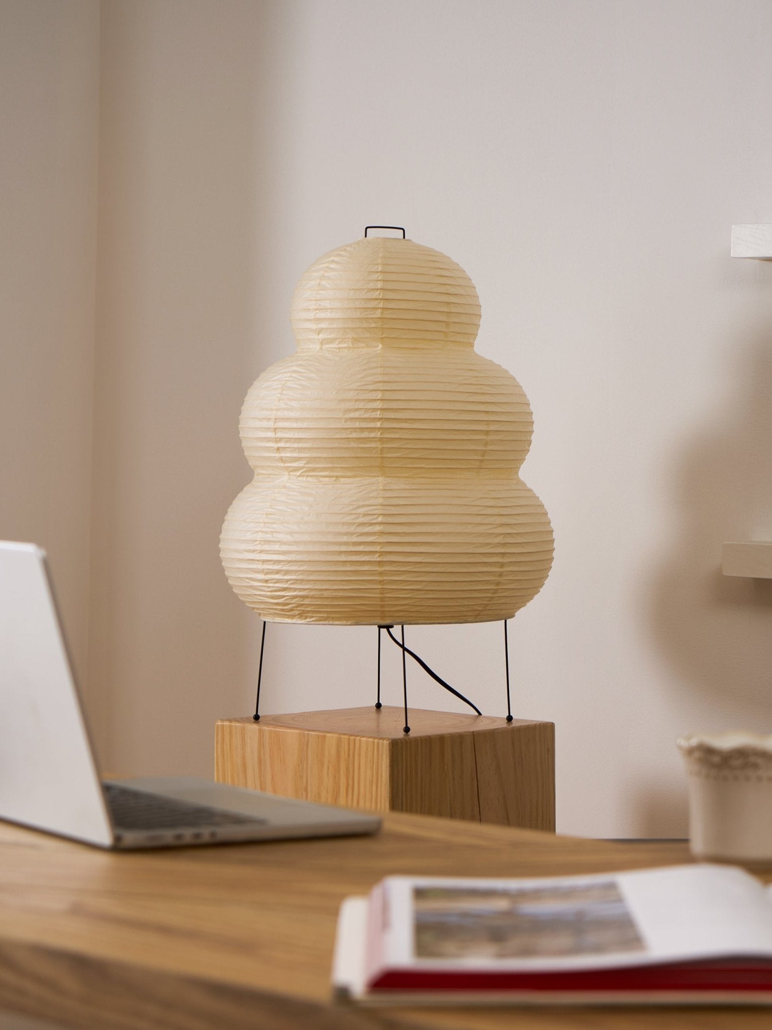 Tranquilux Paper Japanese-Inspired Table Lamp - Letslighting