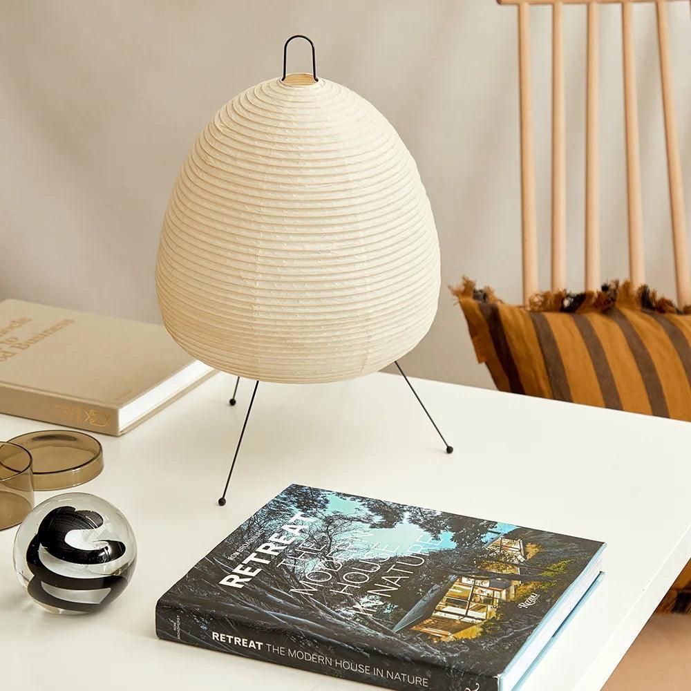 Tranquilux Paper Japanese-Inspired Table Lamp - Letslighting