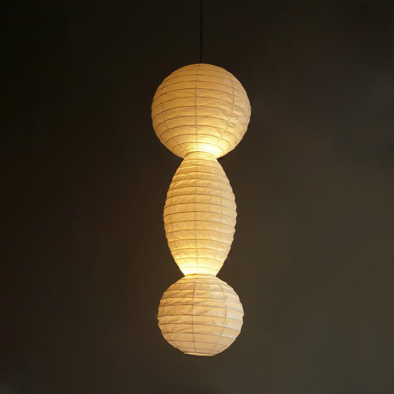 Ritta Paper Lantern Pendant Light Wabi-sabi - Letslighting
