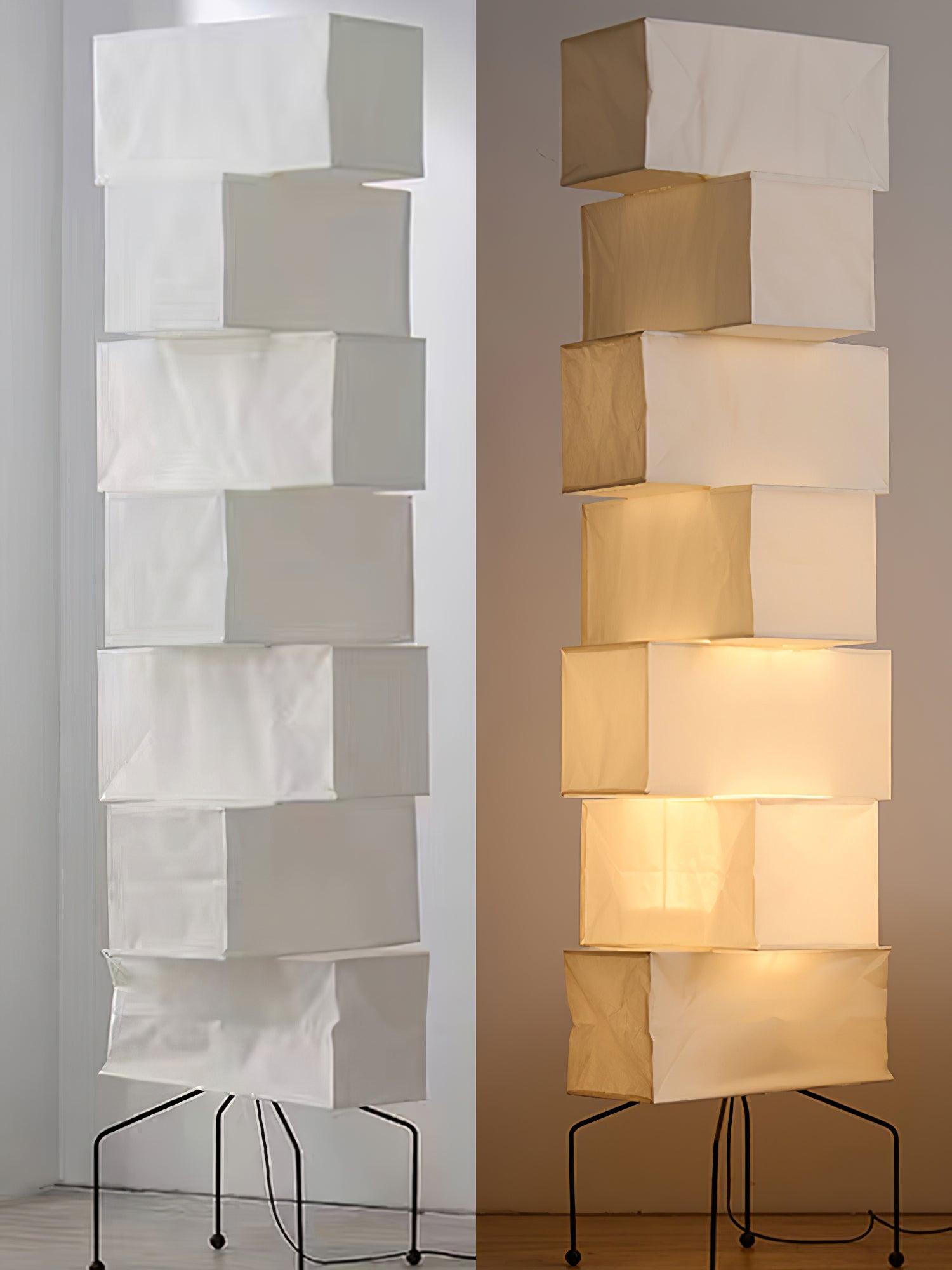 Avara Paper Floor Lamp - Letslighting
