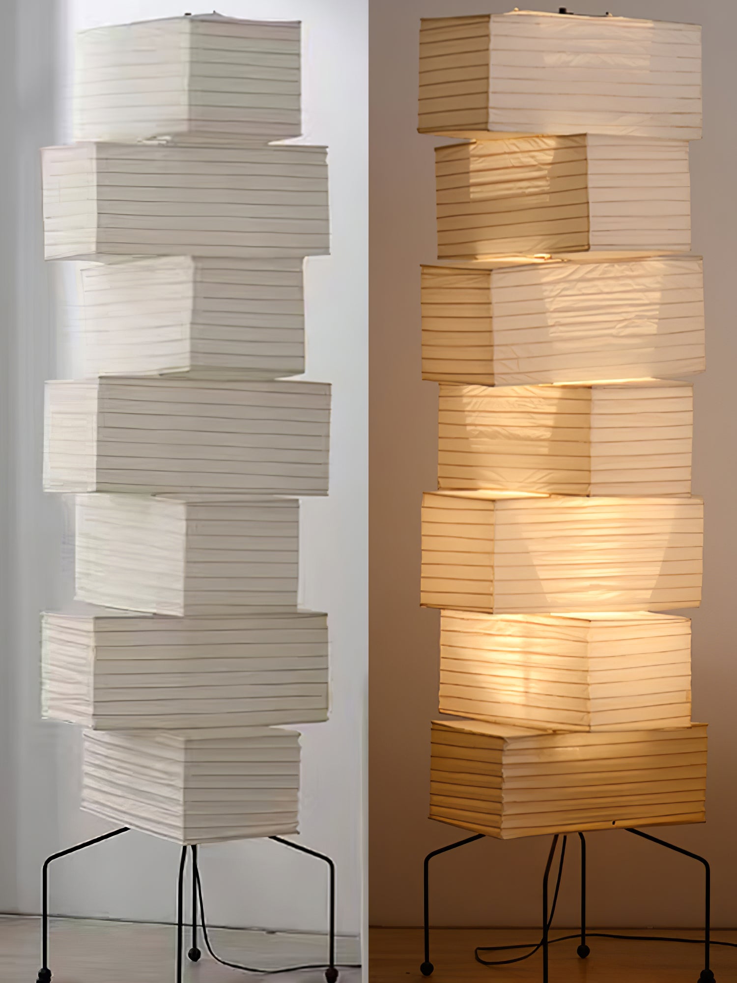 Avara Paper Floor Lamp - Letslighting