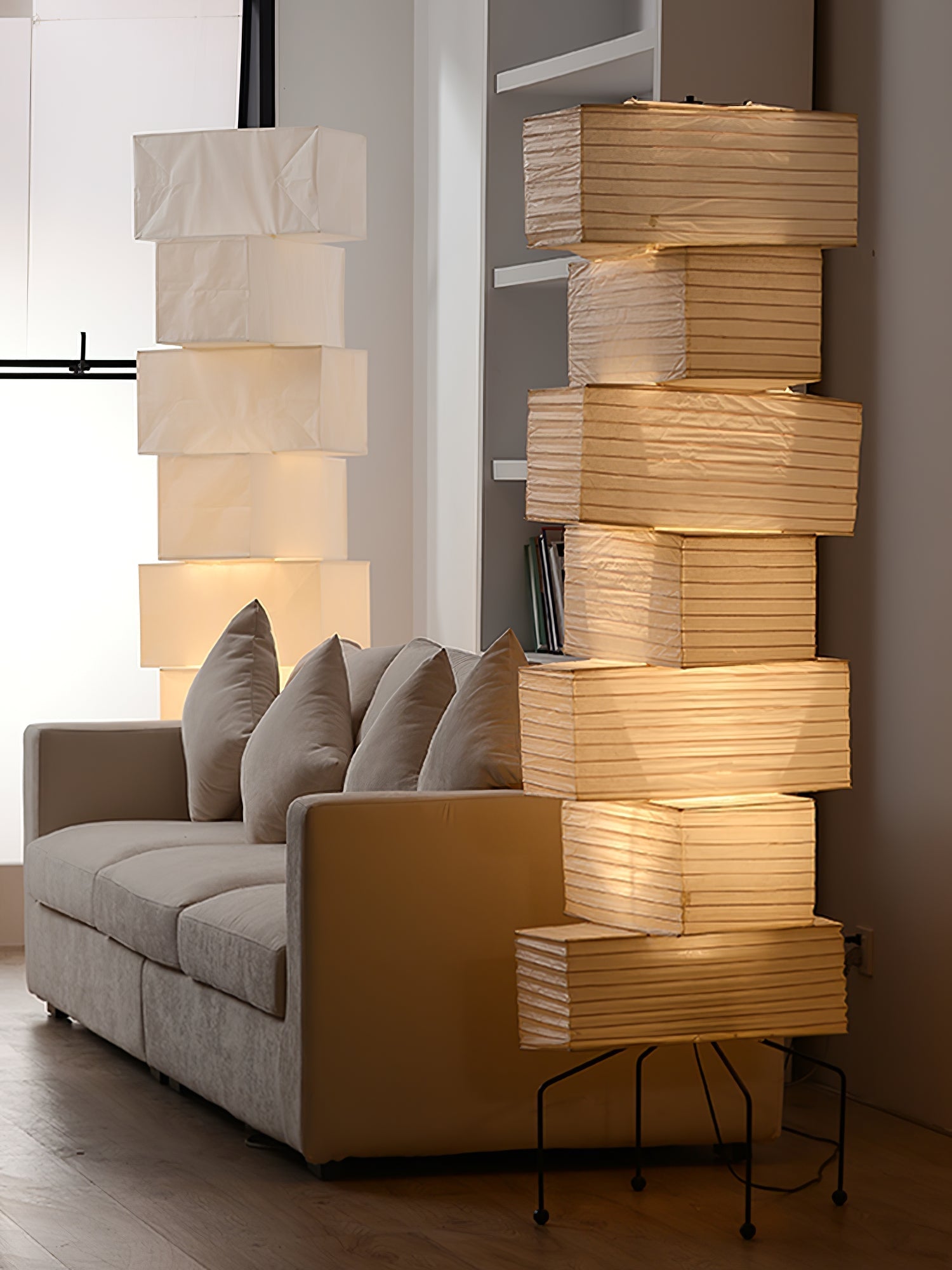 Avara Paper Floor Lamp - Letslighting