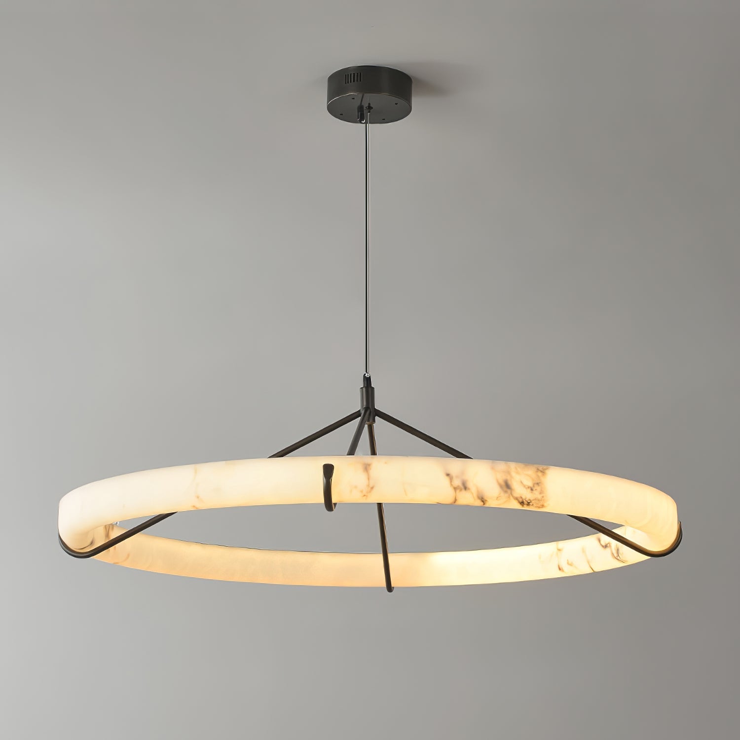 Aureon Alabaster Chandelier Luxury