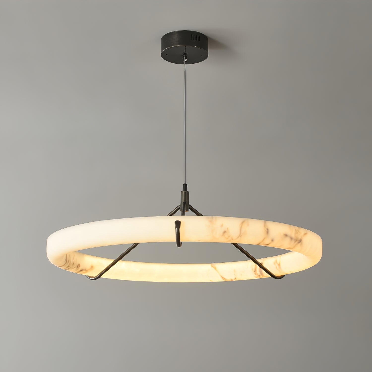 Aureon Alabaster Chandelier Luxury