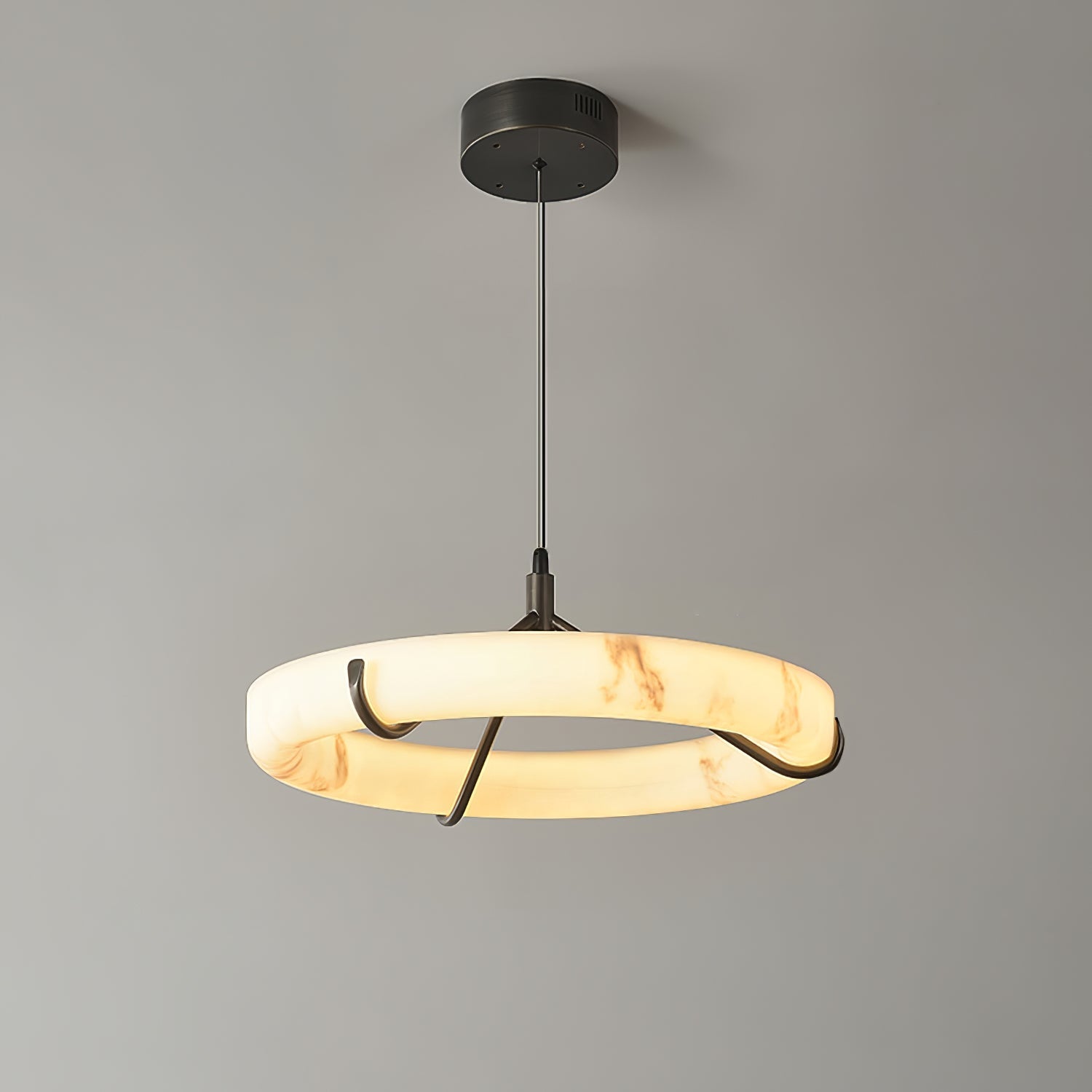 Aureon Alabaster Chandelier Luxury