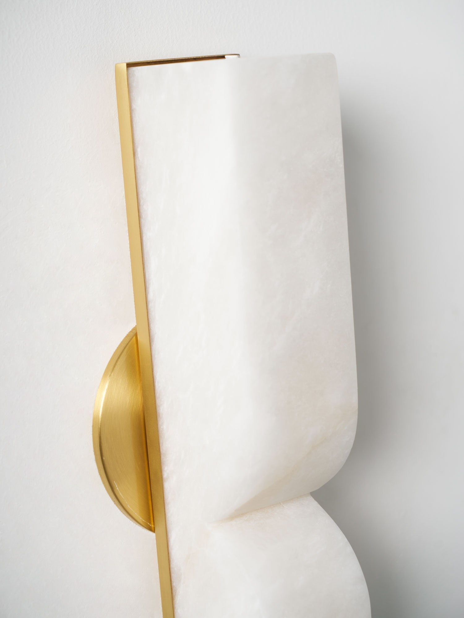 Lunaris Alabaster Rectangular Wall Lamp - Letslighting