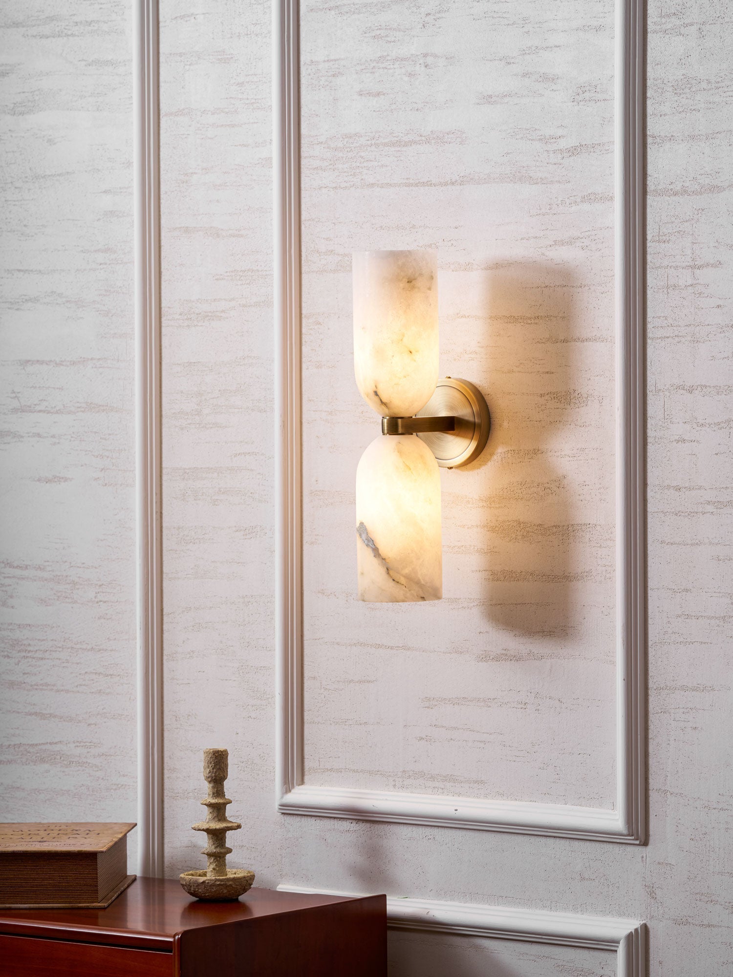 Nexus Modern Alabaster Wall Light