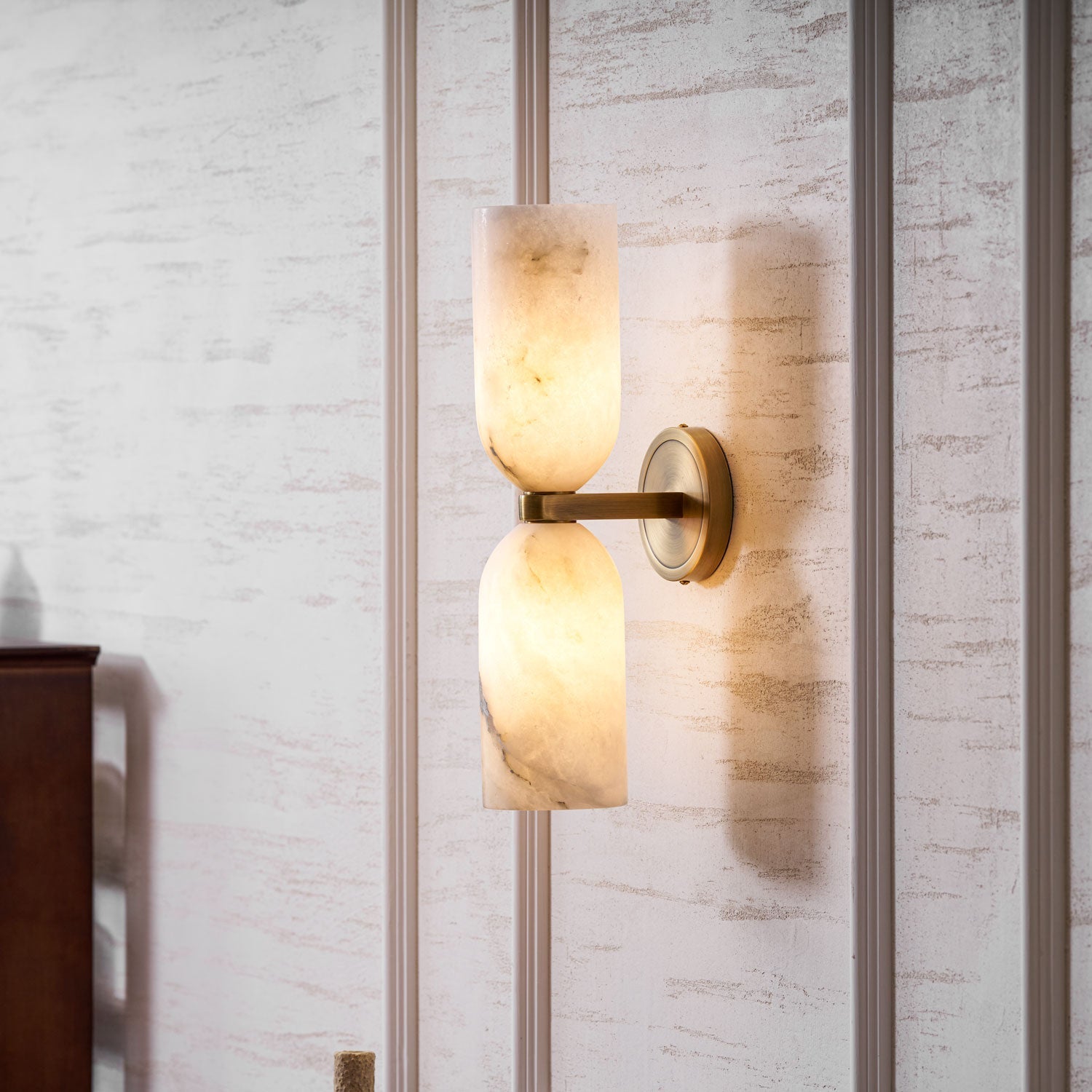 Nexus Modern Alabaster Wall Light