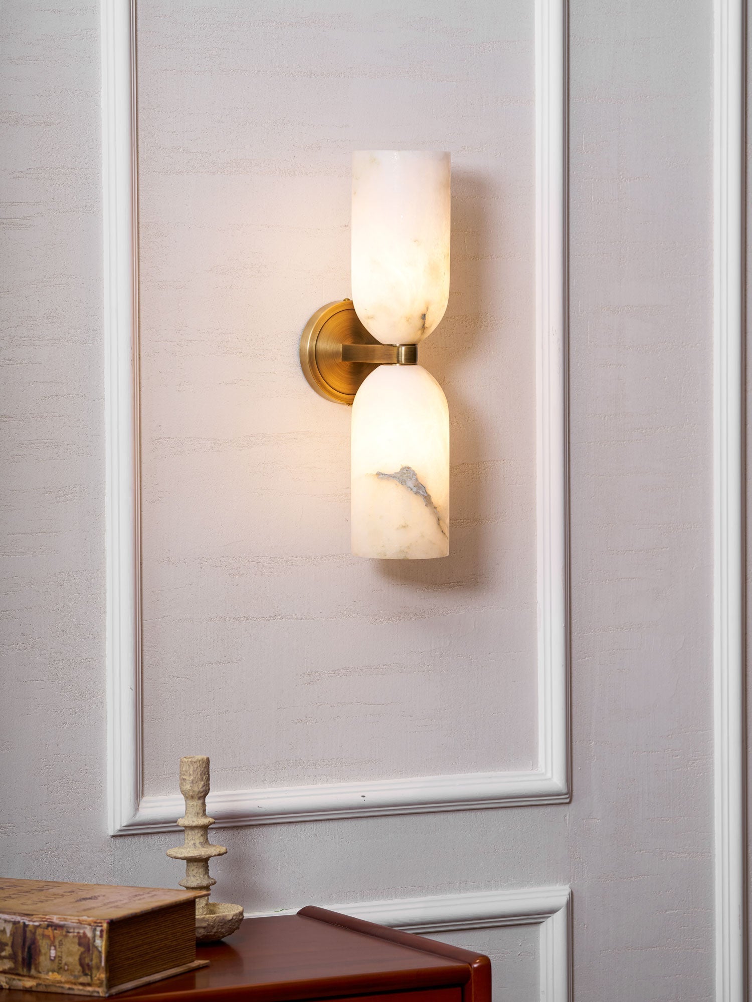 Nexus Modern Alabaster Wall Light