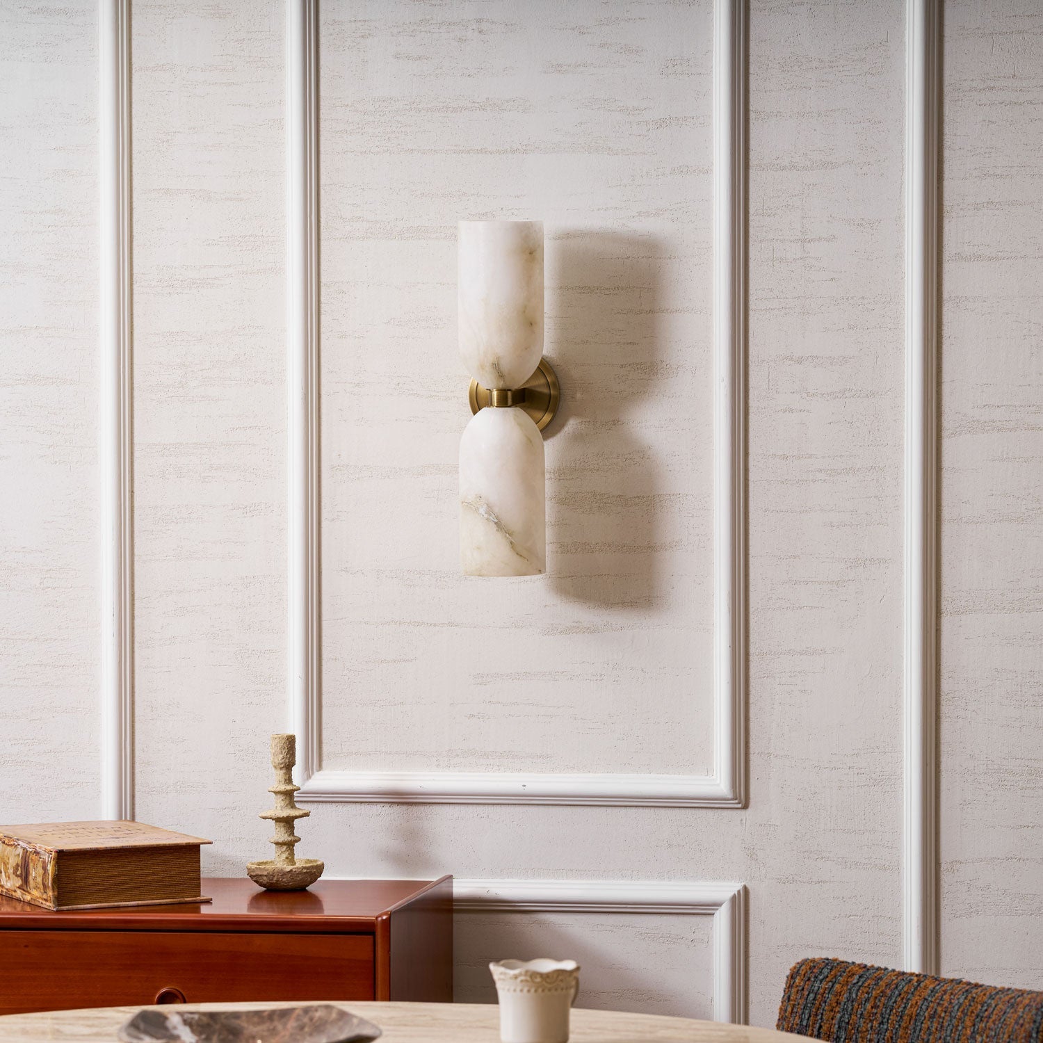 Nexus Modern Alabaster Wall Light