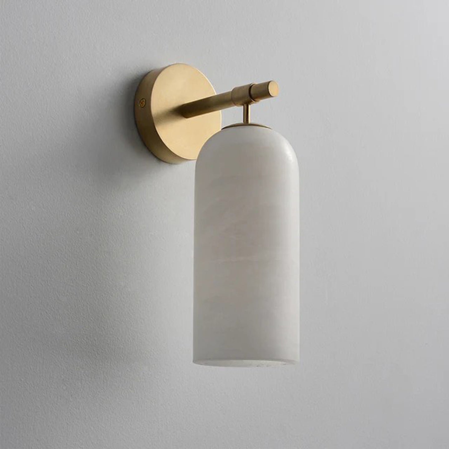 Pillar Modern Alabaster Wall Light