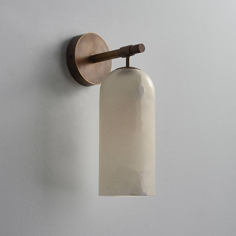 Pillar Modern Alabaster Wall Light
