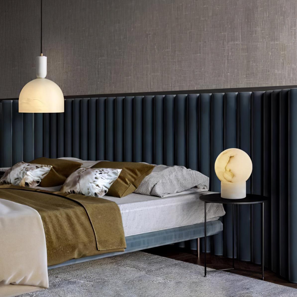 Liora Modern Alabaster Table Lamp - Letslighting