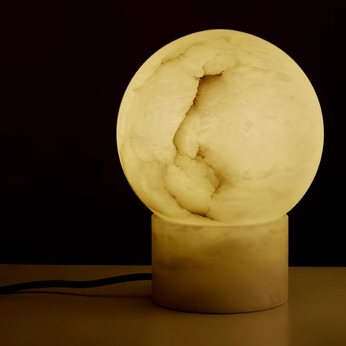 Liora Modern Alabaster Table Lamp - Letslighting