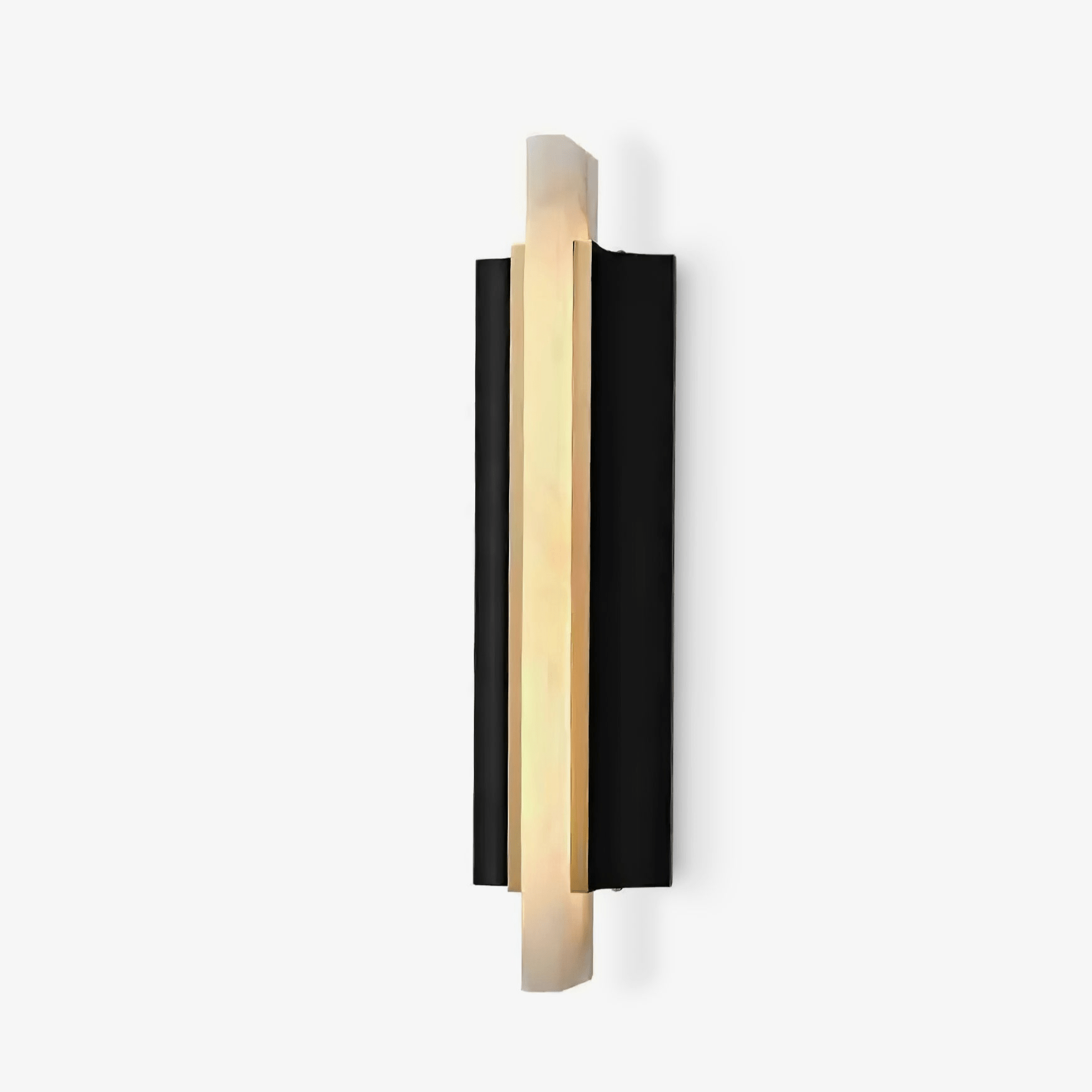 Blade Modern Metal & Alabaster Wall light