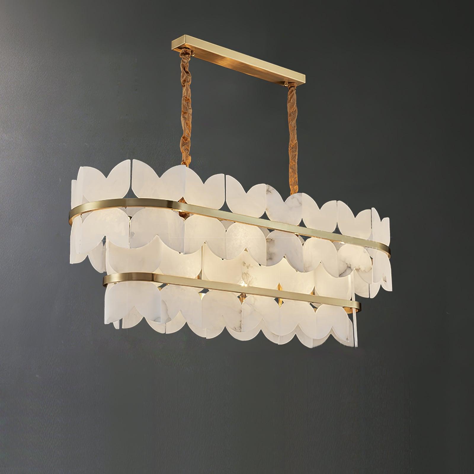 Seraphina Vintage Alabaster Chandelier