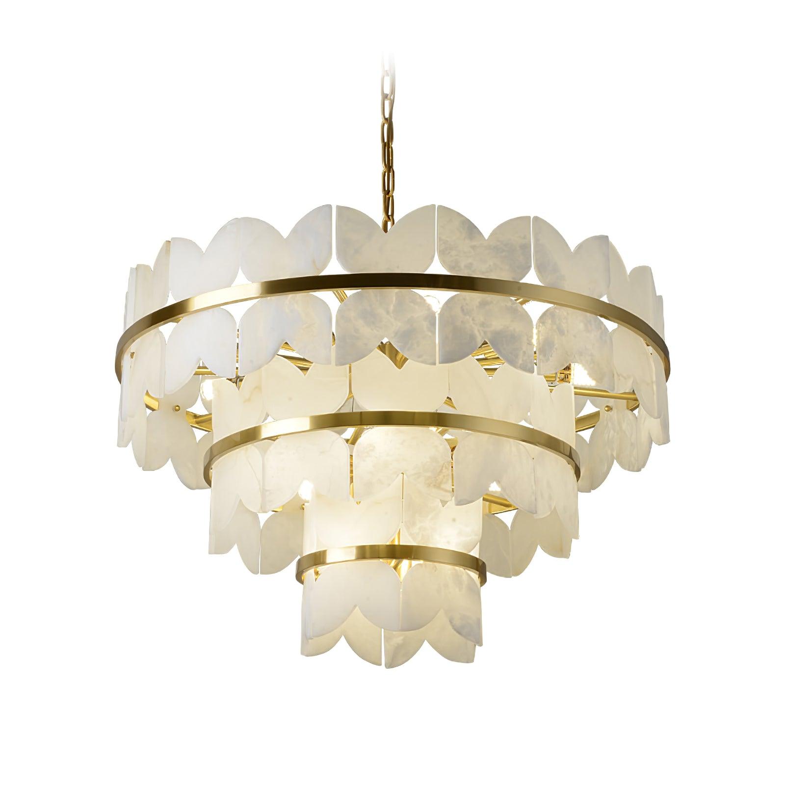 Seraphina Vintage Alabaster Chandelier