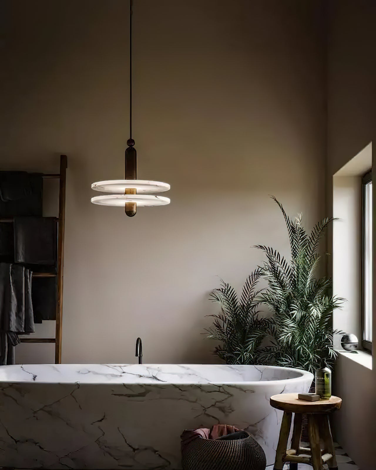 Ildvuvye Individual Creativity Comet Alabaster Pendant Light - Letslighting