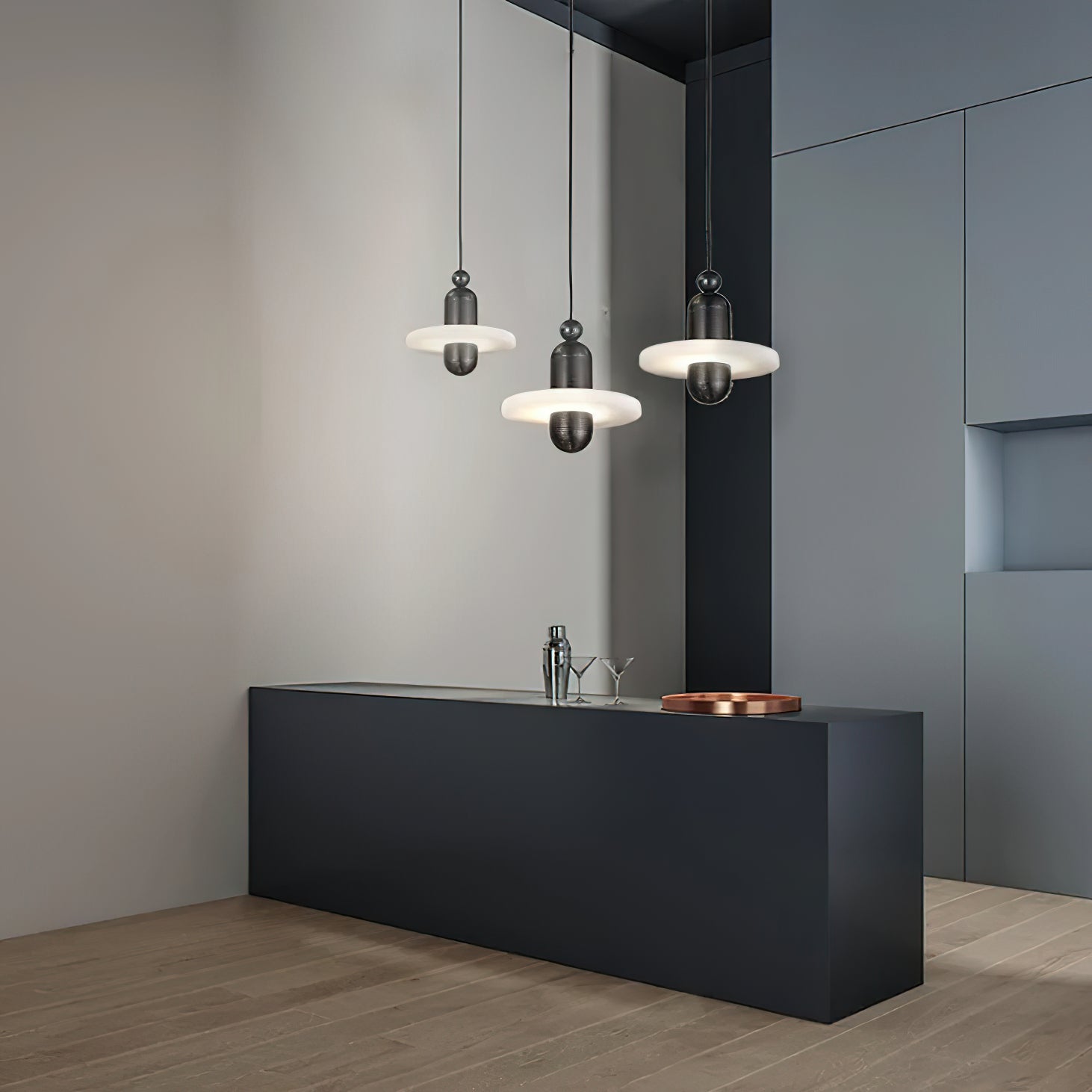 Ildvuvye Individual Creativity Comet Alabaster Pendant Light - Letslighting