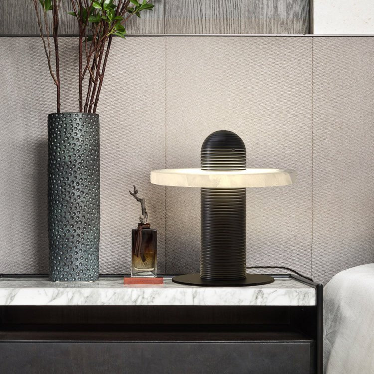 Nerio Modern Alabaster Table Lamp - Letslighting