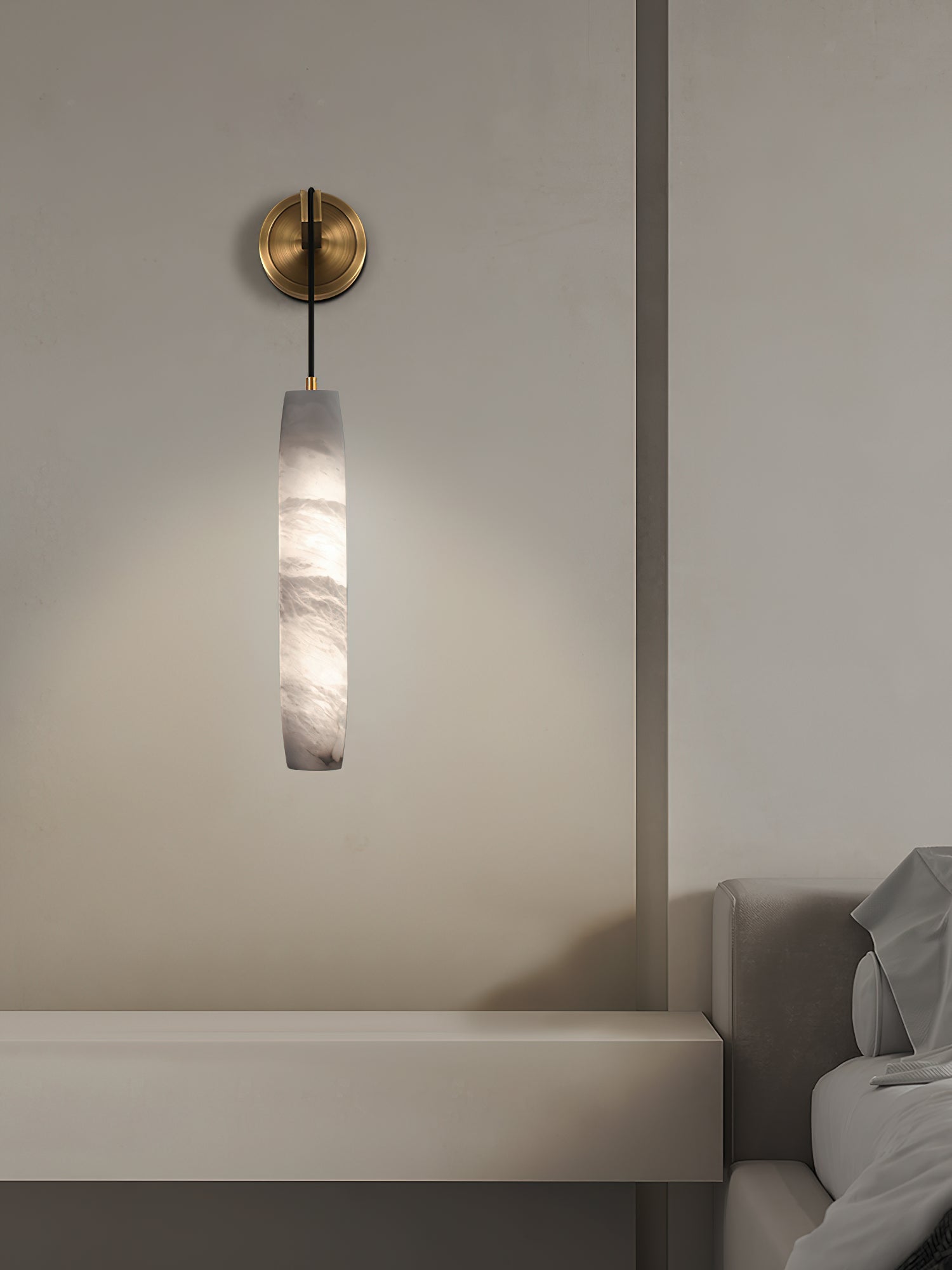 Alabaster Individual Creativity Flute Wall Lamp - Letslighting