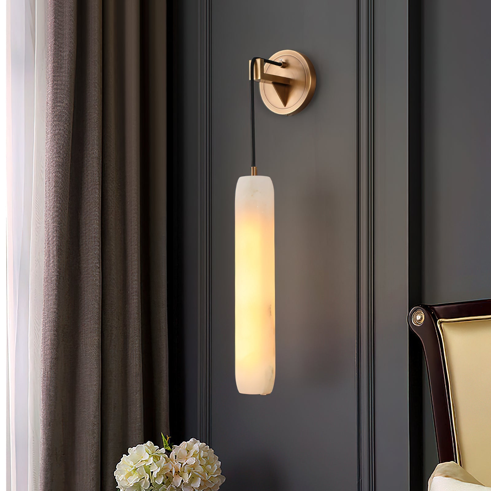 Alabaster Individual Creativity Flute Wall Lamp - Letslighting