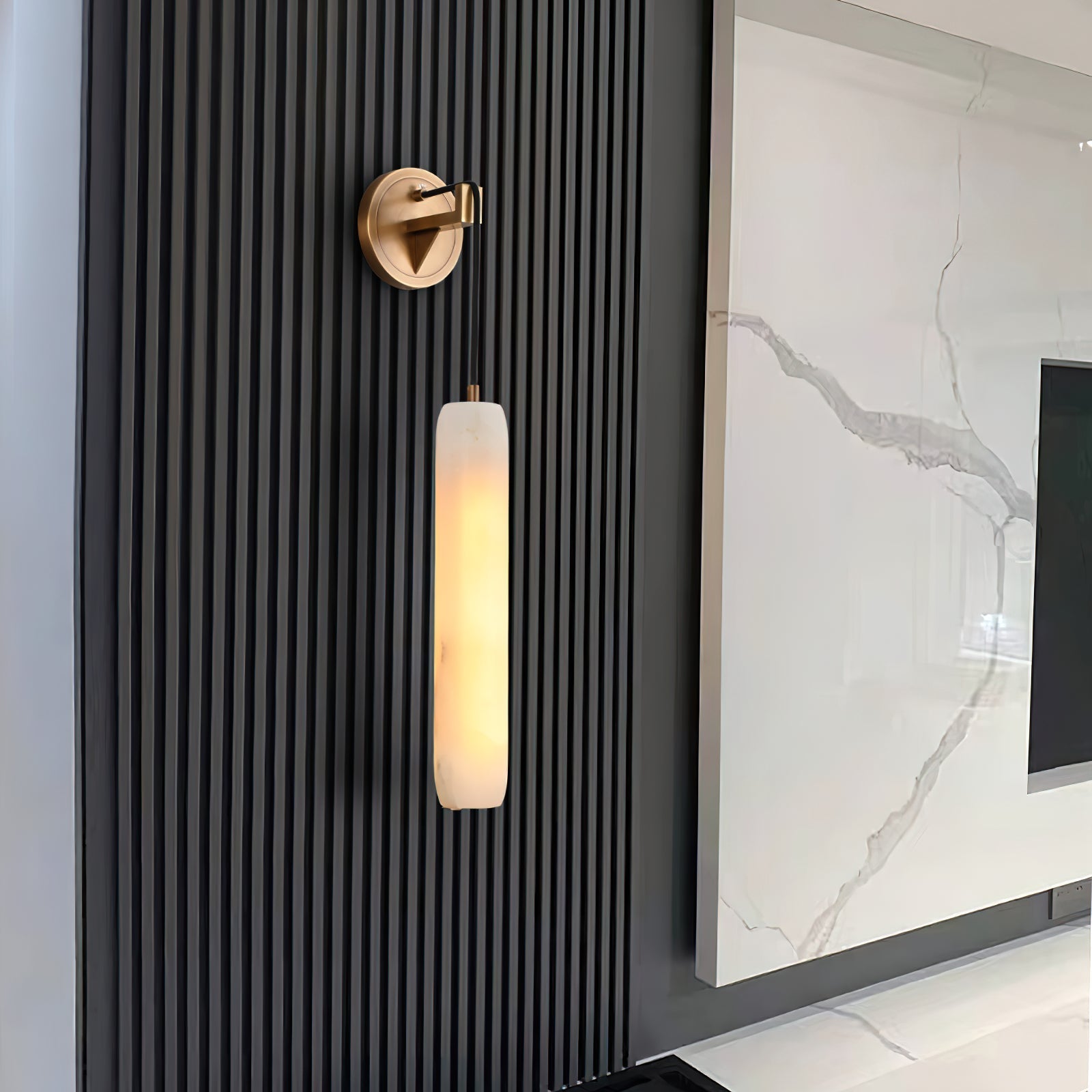 Alabaster Individual Creativity Flute Wall Lamp - Letslighting