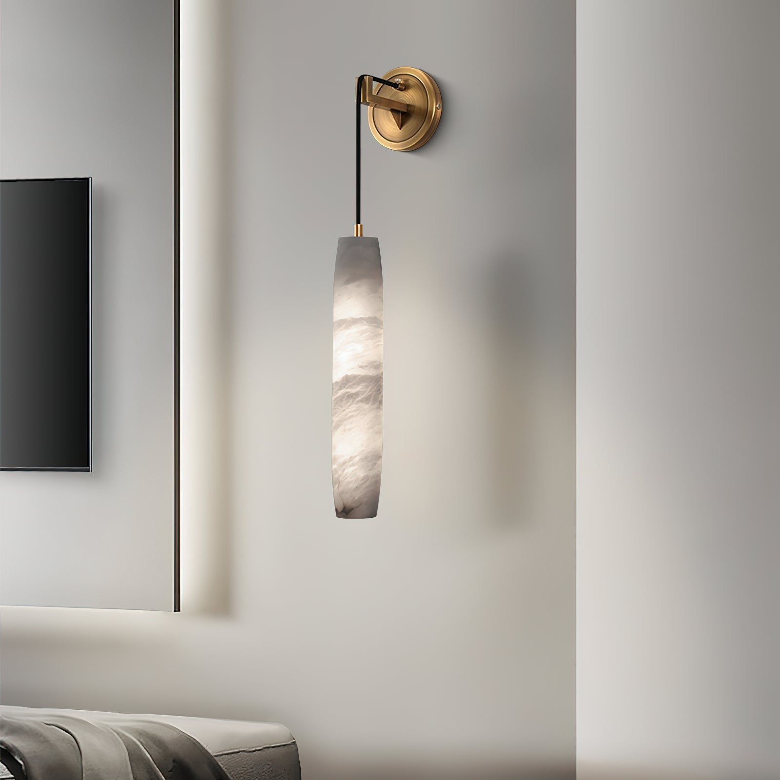 Alabaster Individual Creativity Flute Wall Lamp - Letslighting