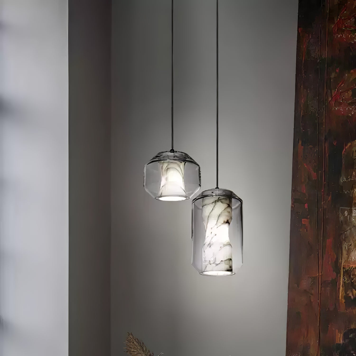 Elaris Alabaster Pendant Light