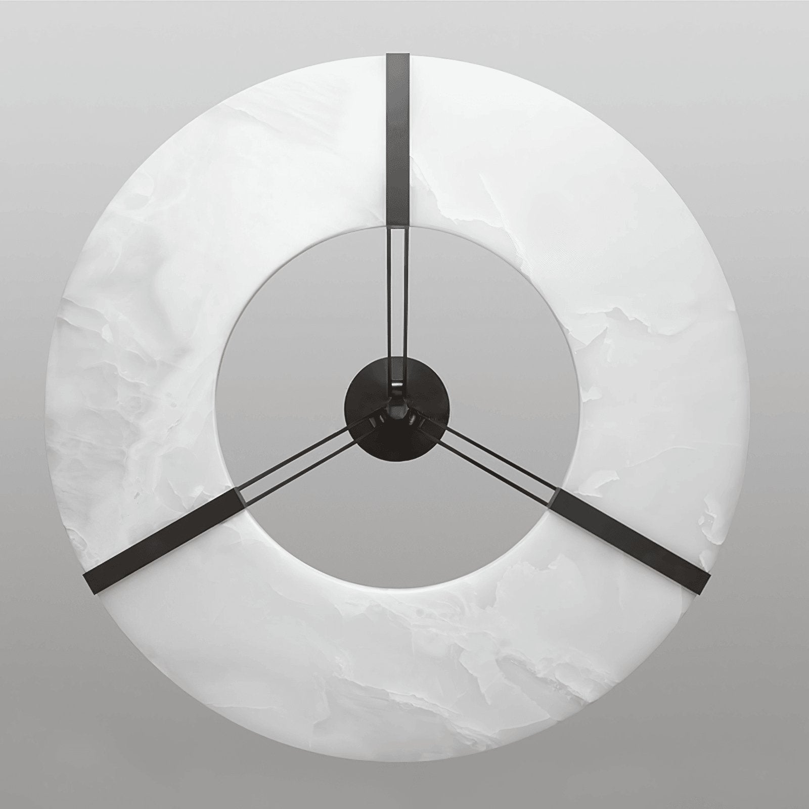 Althea Alabaster Ring Pendant Light Chandelier - Letslighting