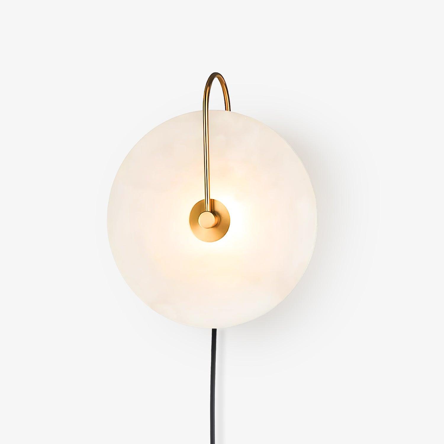 Ceraeyra Alabaster Globe Wall Light - Letslighting
