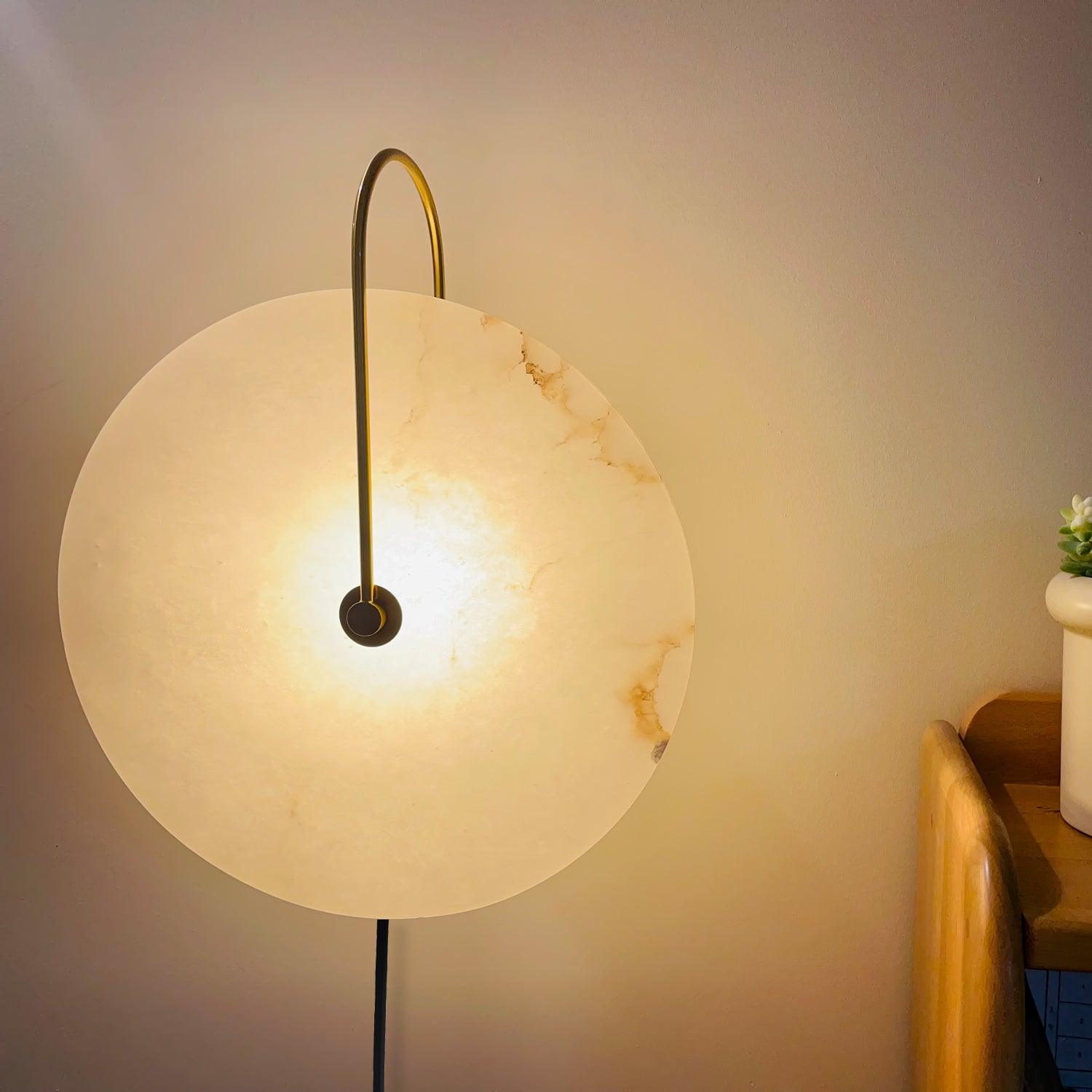 Ceraeyra Alabaster Globe Wall Light - Letslighting