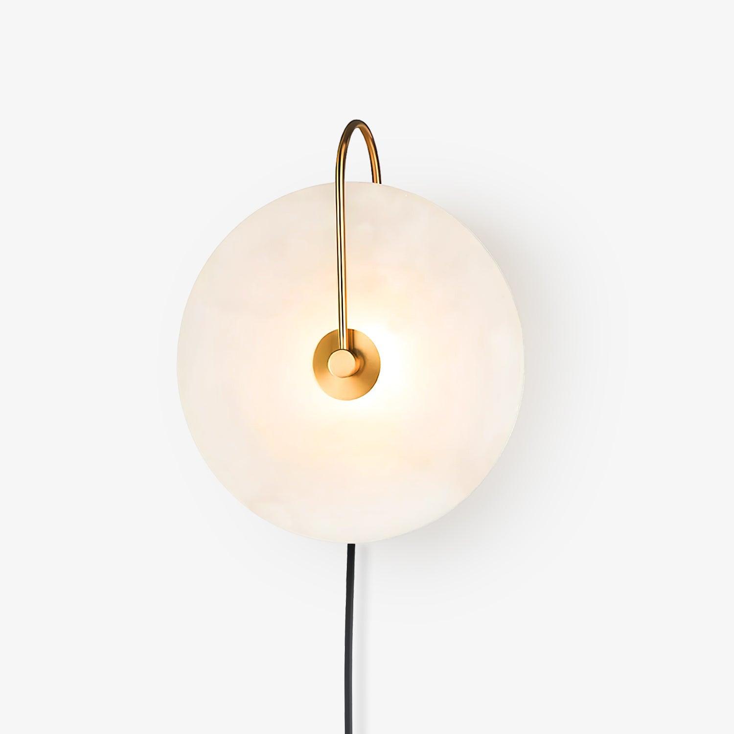 Ceraeyra Alabaster Globe Wall Light - Letslighting