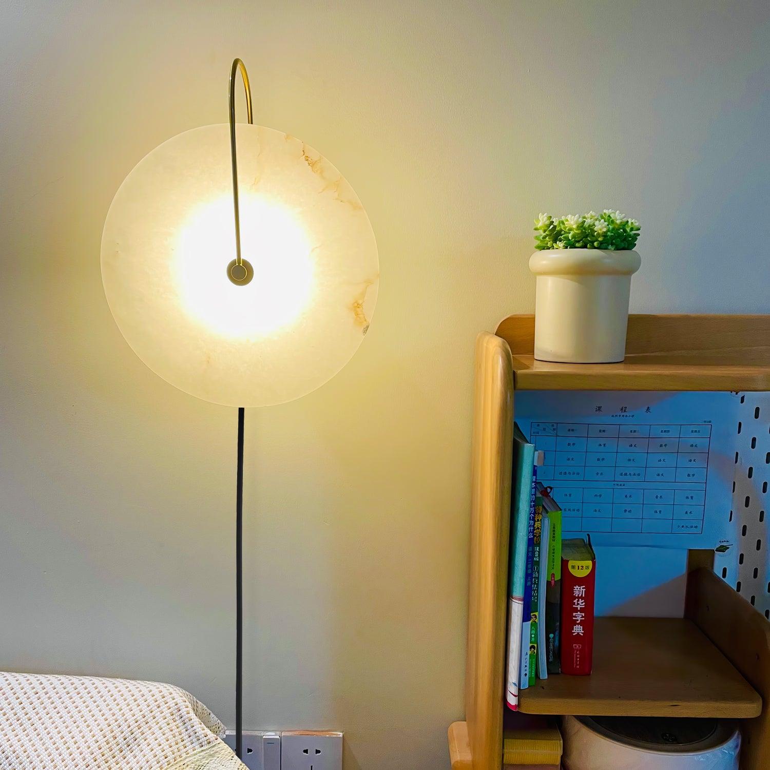 Ceraeyra Alabaster Globe Wall Light - Letslighting
