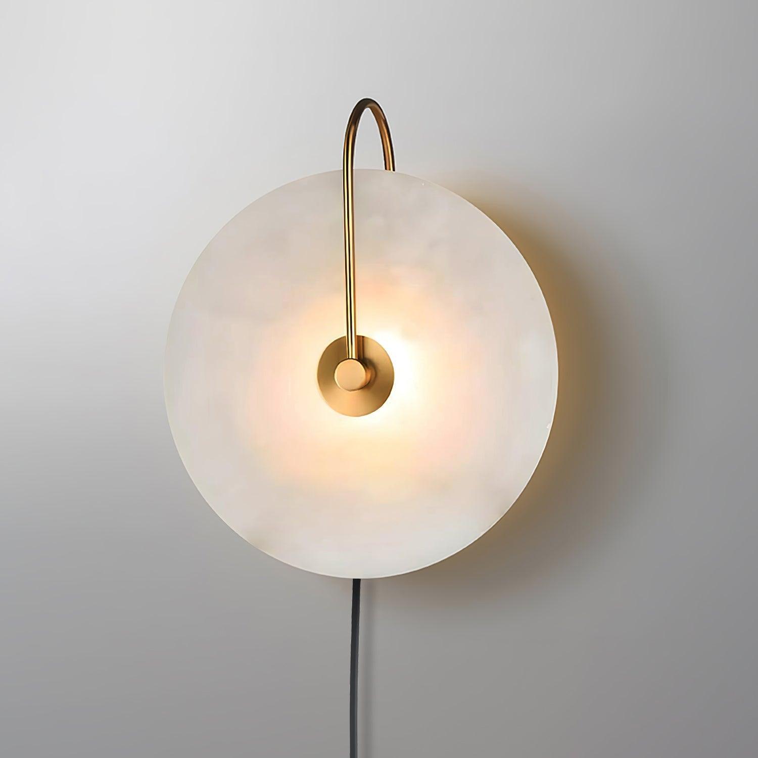 Ceraeyra Alabaster Globe Wall Light - Letslighting