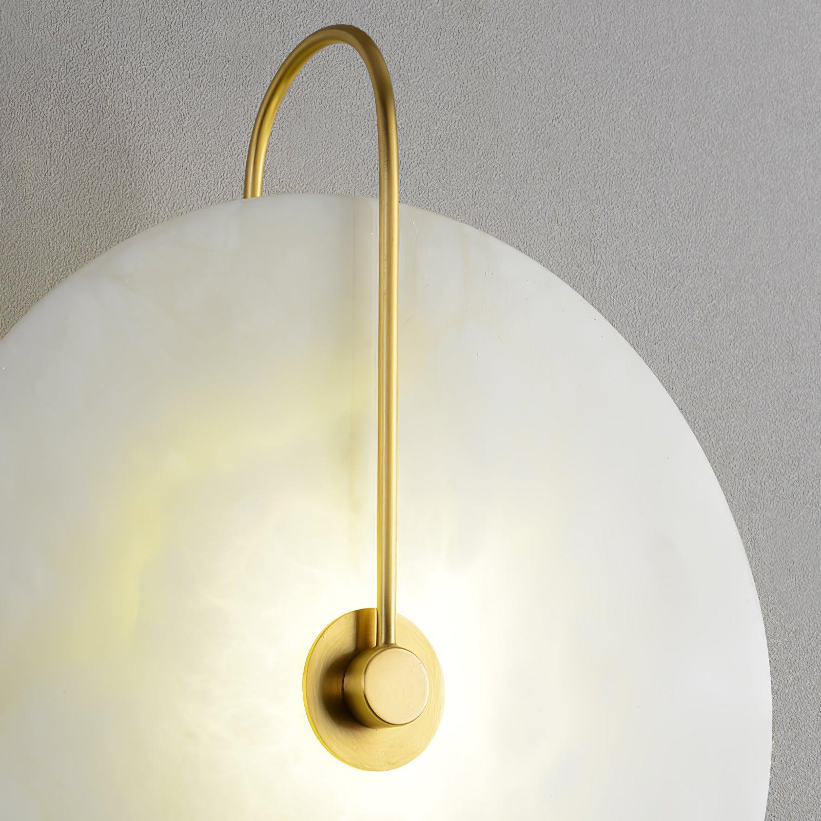 Ceraeyra Alabaster Globe Wall Light - Letslighting