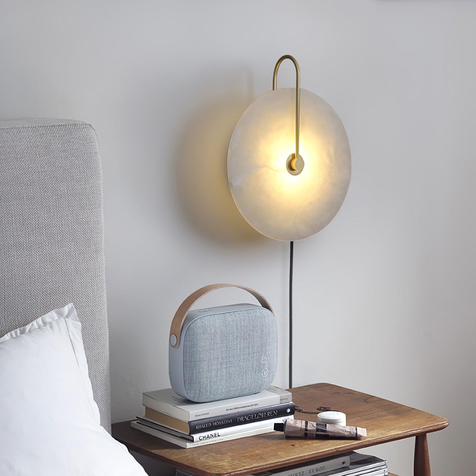 Ceraeyra Alabaster Globe Wall Light - Letslighting