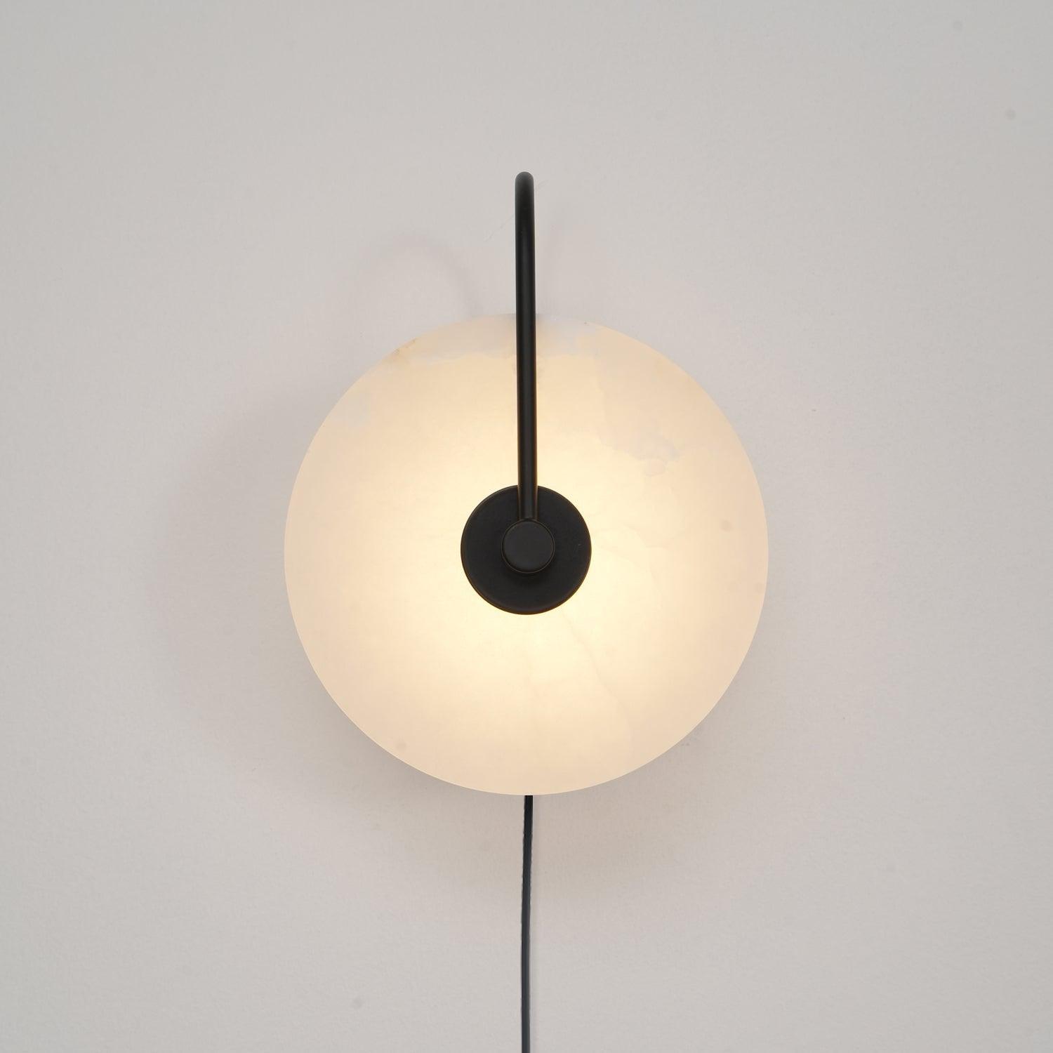 Ceraeyra Alabaster Globe Wall Light - Letslighting
