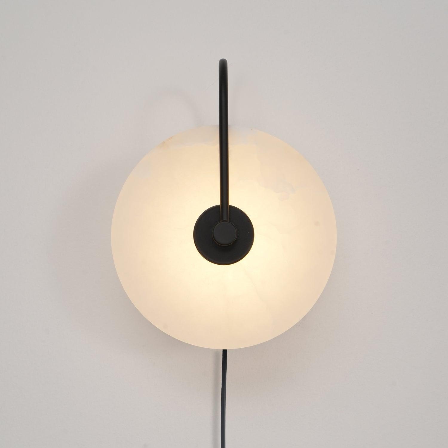 Ceraeyra Alabaster Globe Wall Light - Letslighting